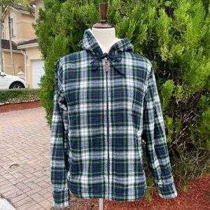 L.L. Bean Sherpa Relaxed Fit Flannel Shacket